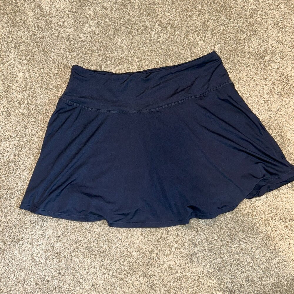 Navy Blue Golf Skortq
